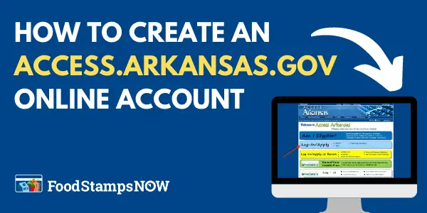 Create an Access Arkansas Gov Account