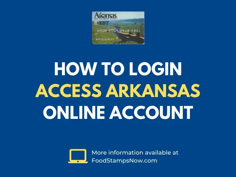 How to login Access Arkansas Online Account