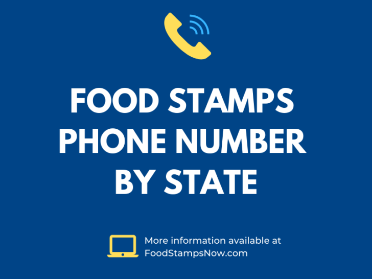 Food Stamps Phone Number by State