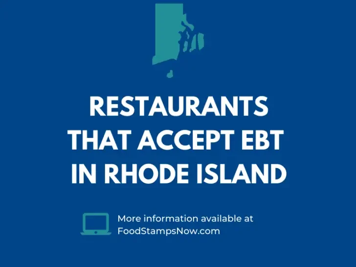 Restaurants that accept EBT in Rhode Island