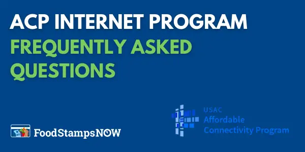 ACP Internet Program FAQs