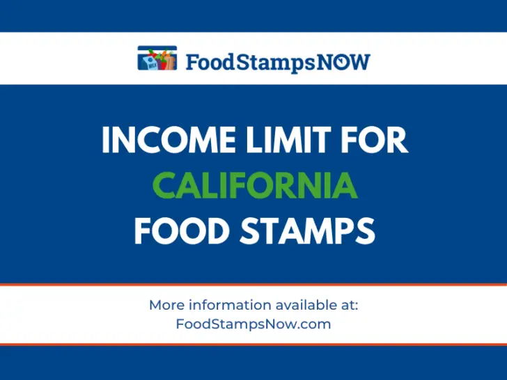 2023 Income Limit for California Food Stamps