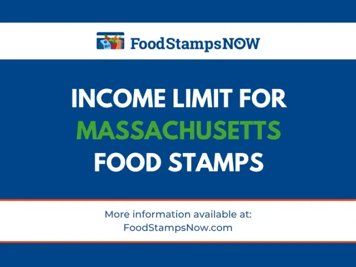 Income Limit for Massachusetts food stamps