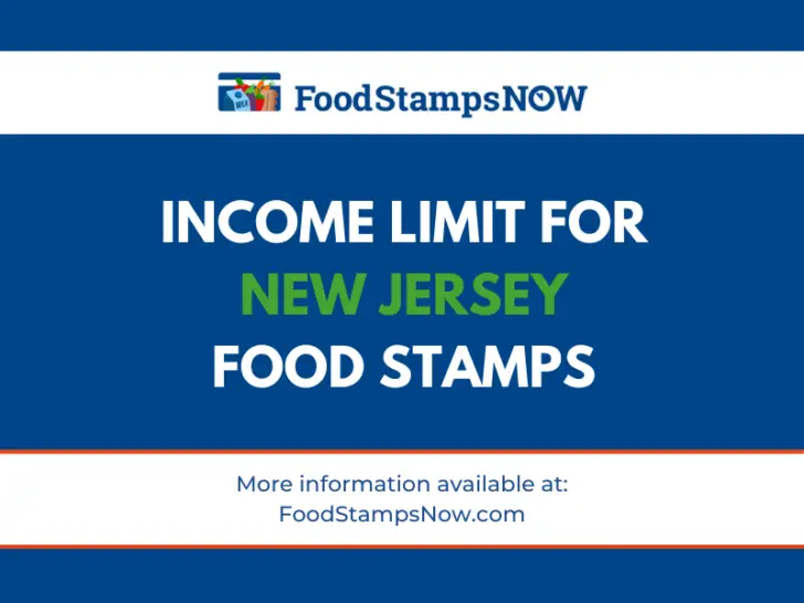 2023 Income Limit for New Jersey Food Stamps