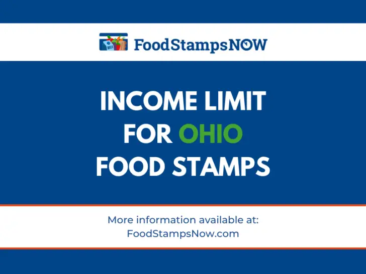 2023 Income Limit for Ohio Food Stamps