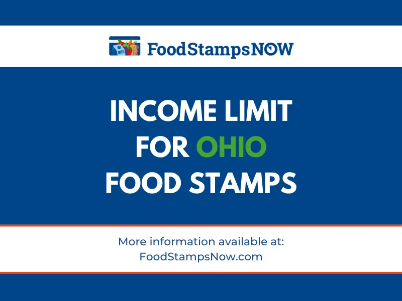 2023 Limit for Ohio Food Stamps Food Stamps Now