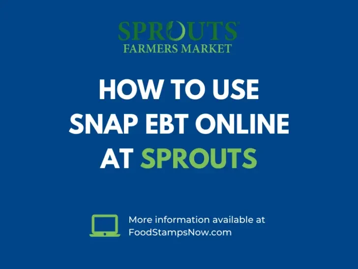 How to Use EBT Online at Sprouts