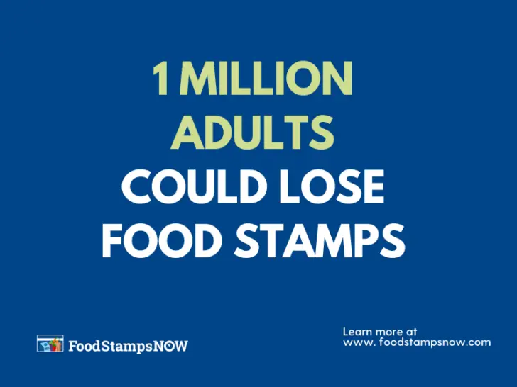 Over 1 Million Adults Could Lose Food Stamps