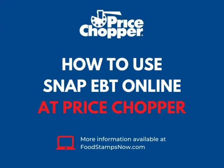 How to use EBT online at Price Chopper