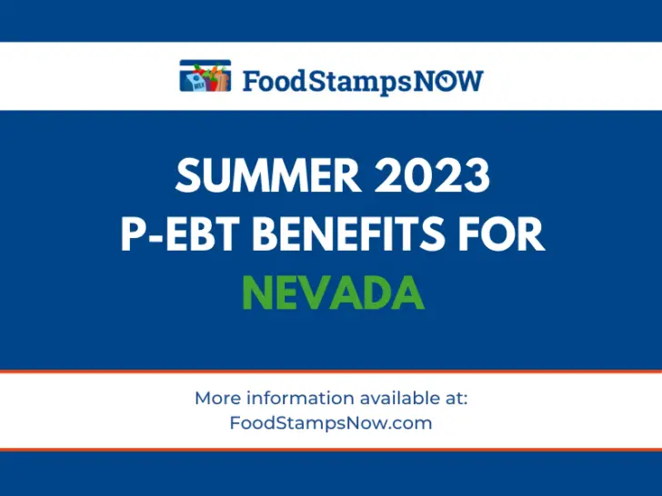 Summer 2023 P-EBT for Nevada