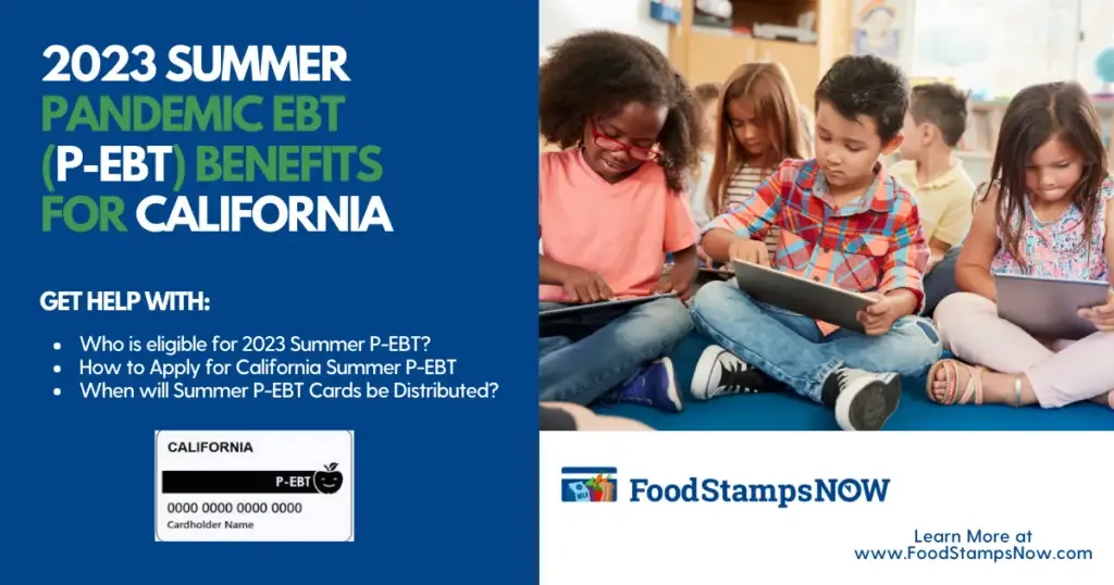 "Summer 2023 P-EBT for California"