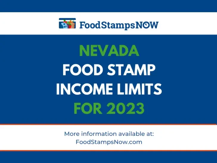 Nevada Food Stamp Income Limits for 2023