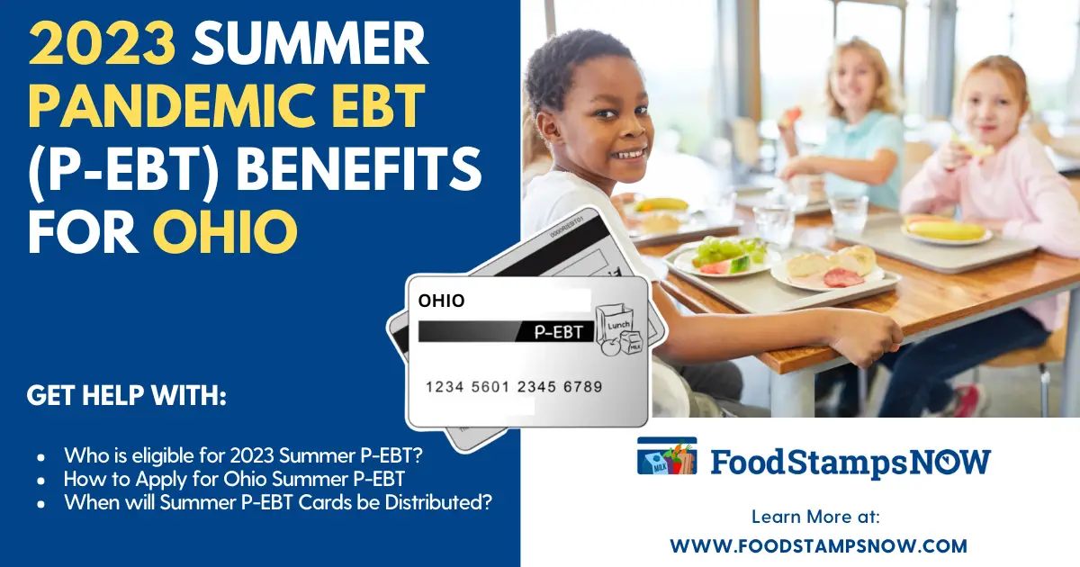 Summer 2023 P-EBT Benefits for Ohio