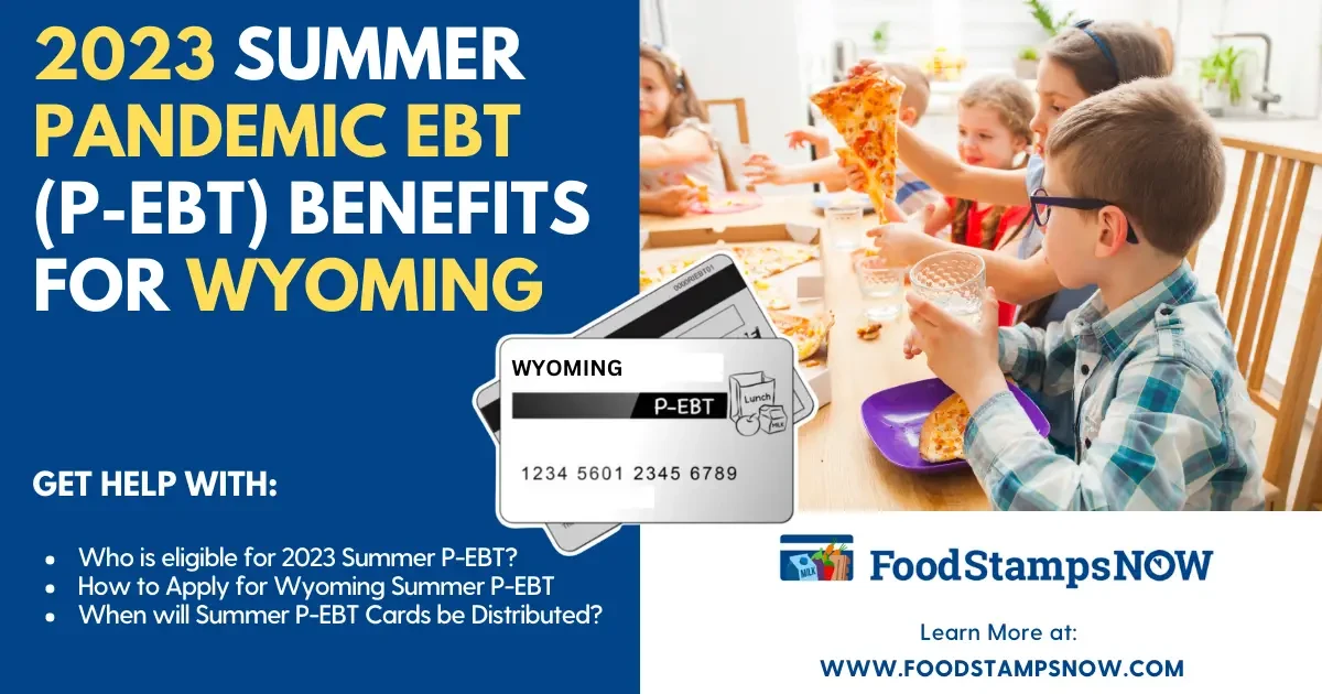 Summer 2023 P-EBT Benefits for Wyoming