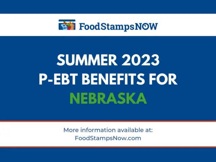 Summer 2023 P-EBT for Nebraska