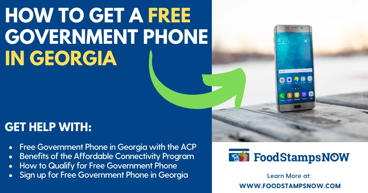 How to get a Free Government Phone in Georgia