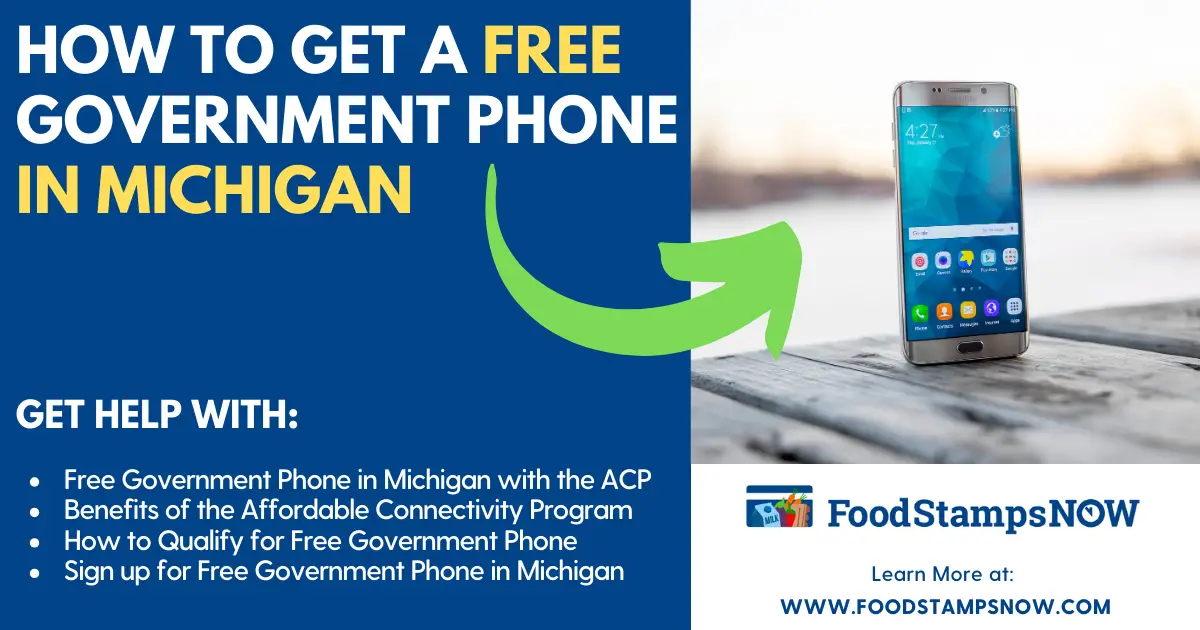 How to get a Free Government Phone in Michigan