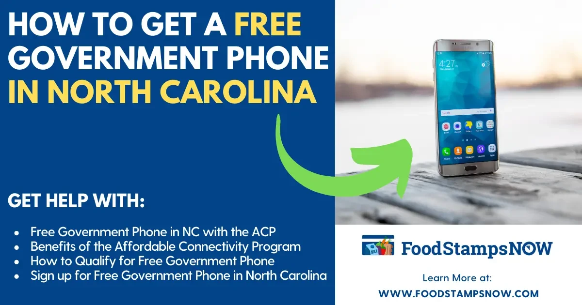 How to get a Free Government Phone in North Carolina